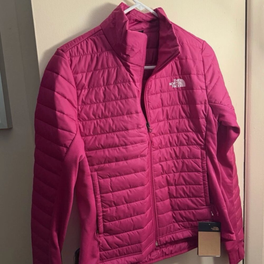 , The North Face Women's Canyonlands Hybrid Jacket, Fuschia Pink, Size M